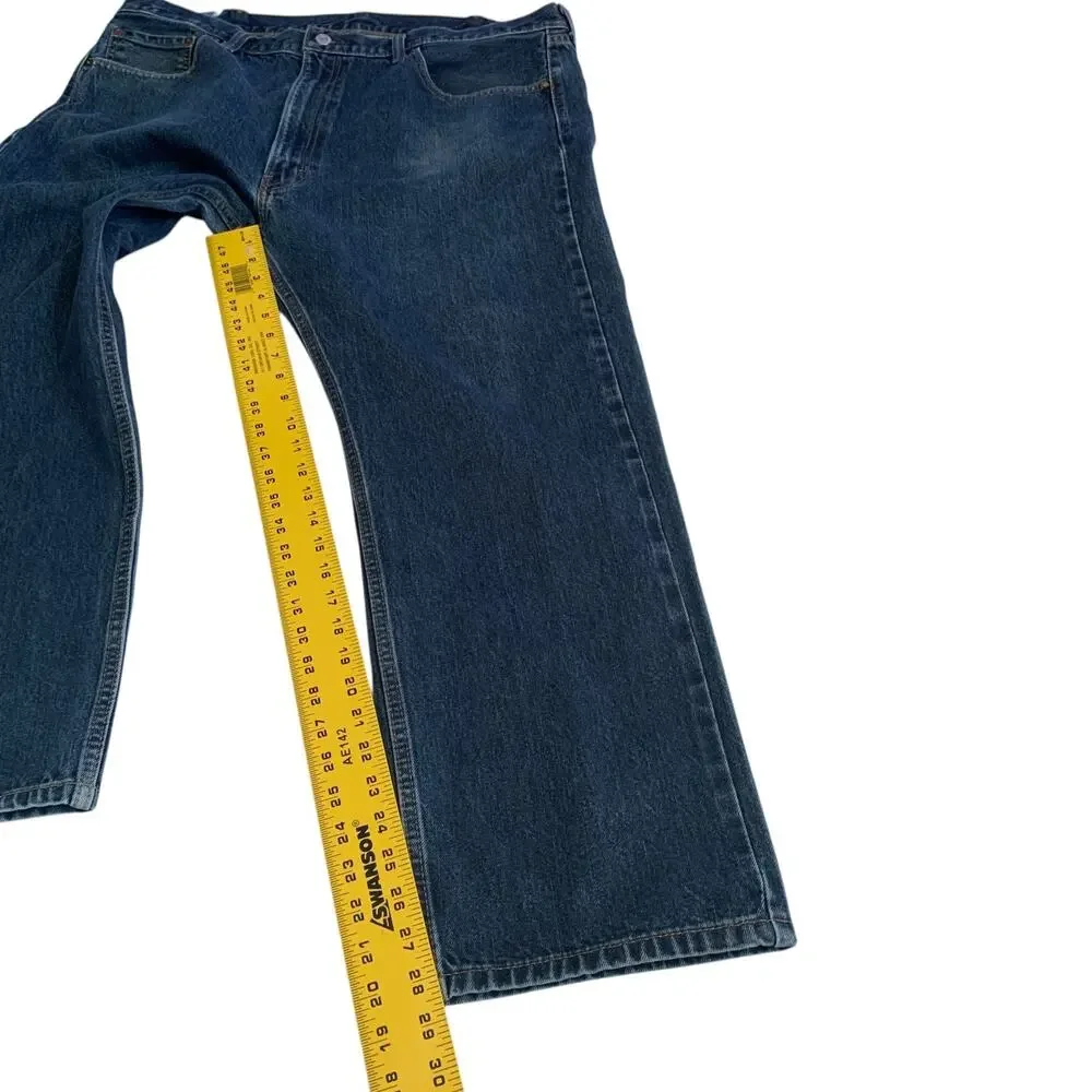 Levi's 505 Men's Size 42x30 Regular Fit Straight Leg Non-Stretch Denim Jeans